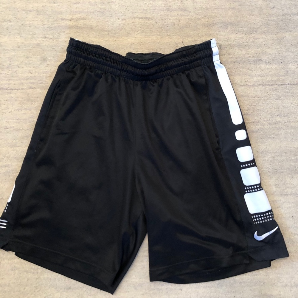 Black Nike Elite Athletic Shorts